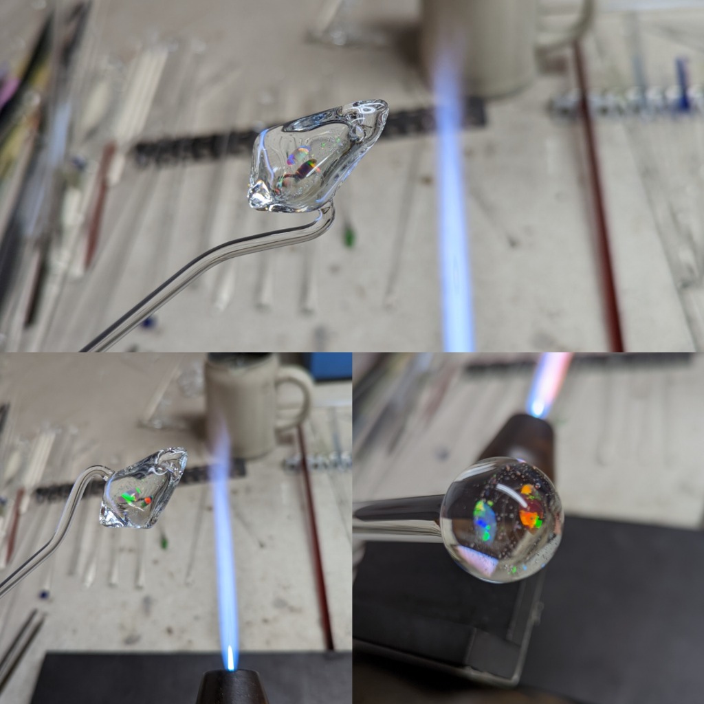 ガラスペンダントのオーダーメイド2