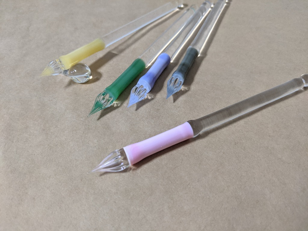 新作ガラスペン（シンプルシリーズ第2弾）完成2
