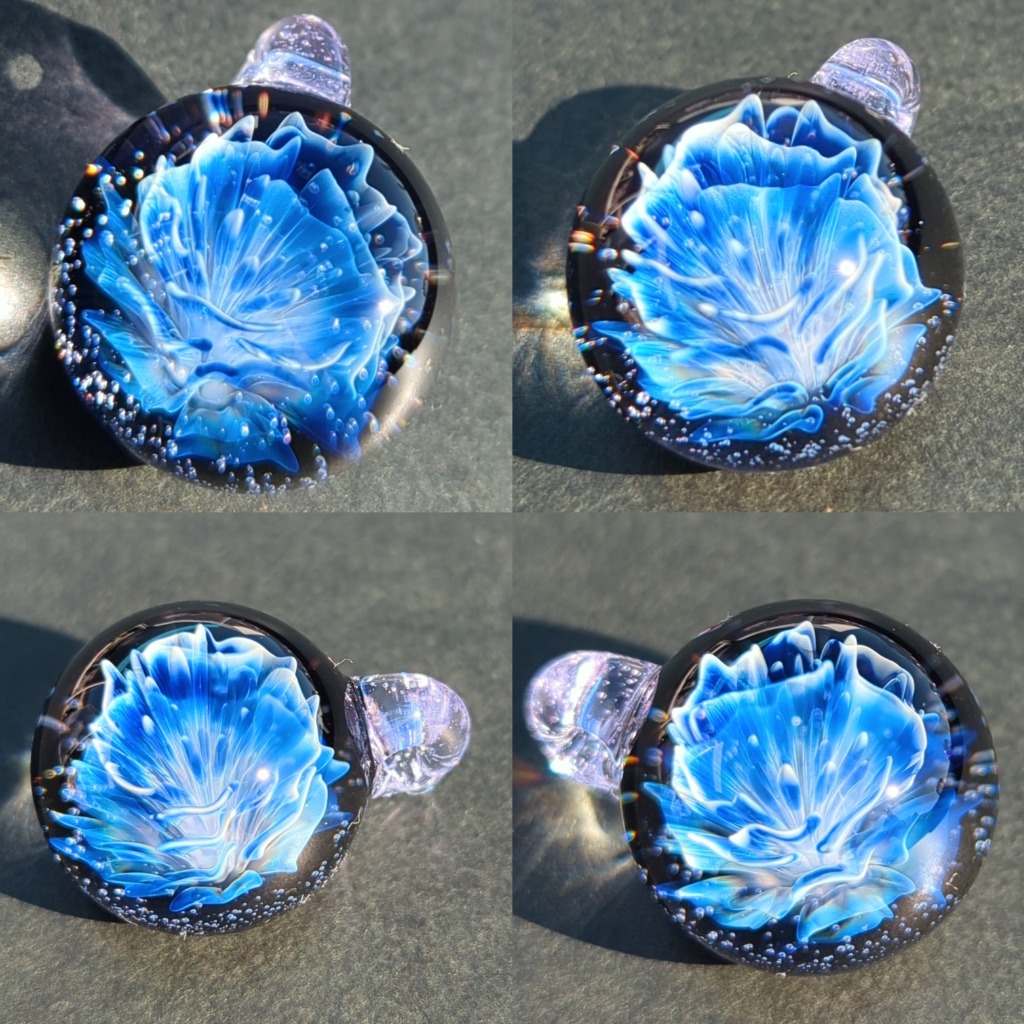 久しぶりの青い華2