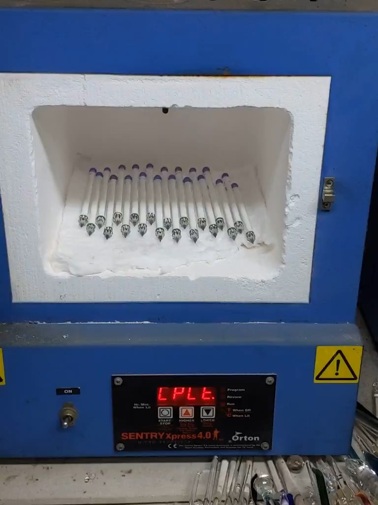 電気炉で焼いて仕上げ2