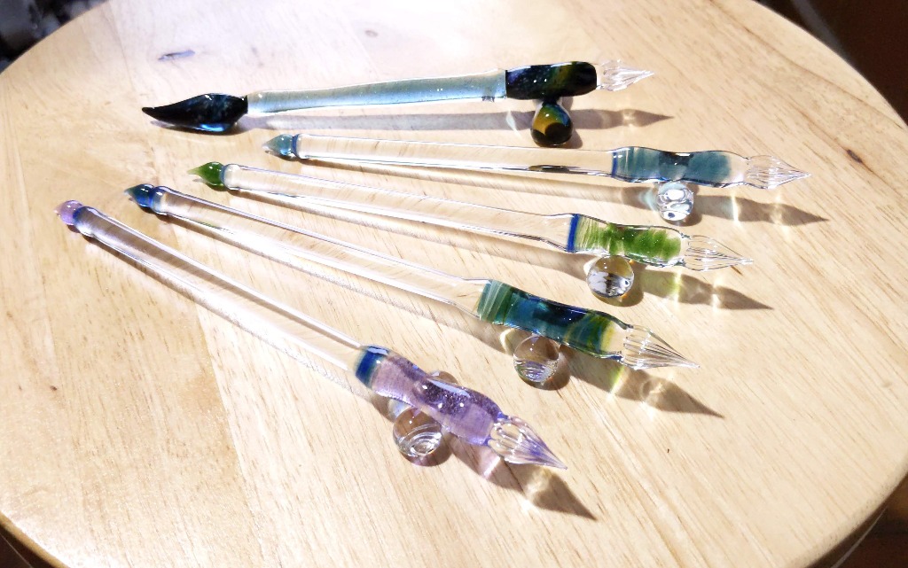 新作のガラスペン、来月から製作開始2