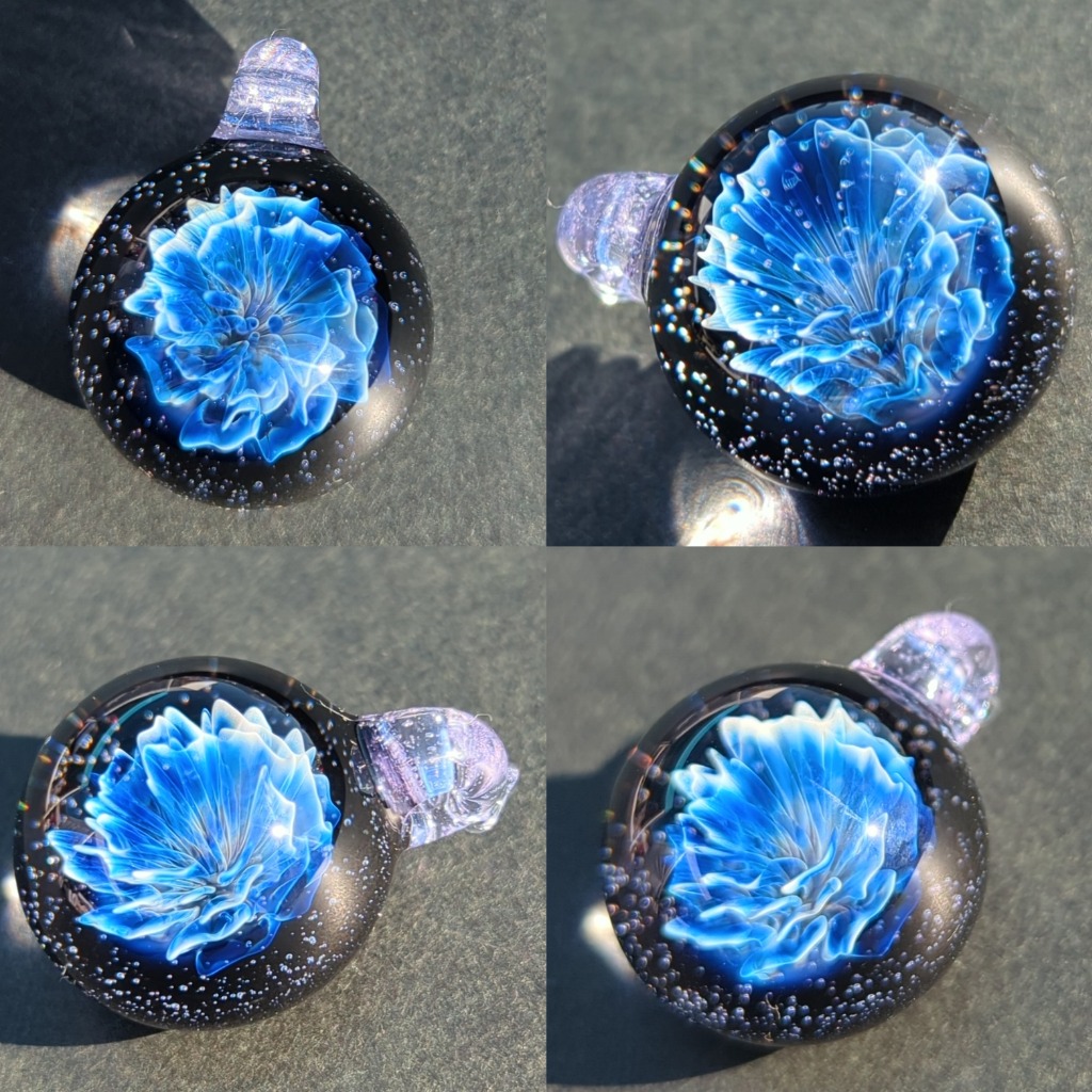 久しぶりの青い華3