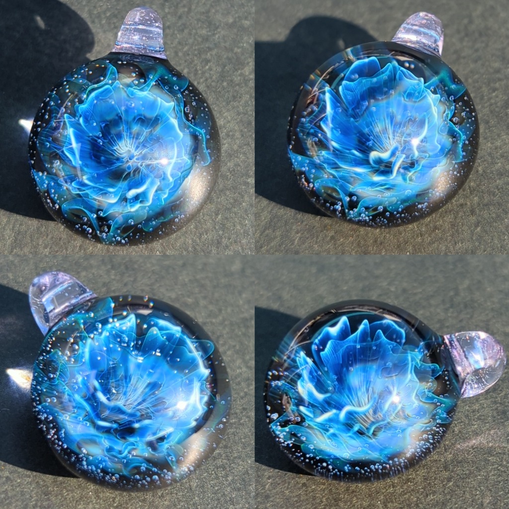 久しぶりの青い華2