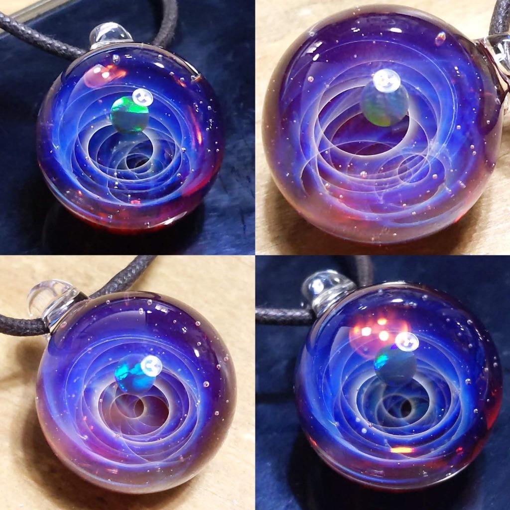 宇宙ガラスオーダー品2